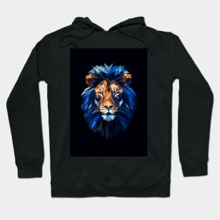 Poly Art Lion Hoodie